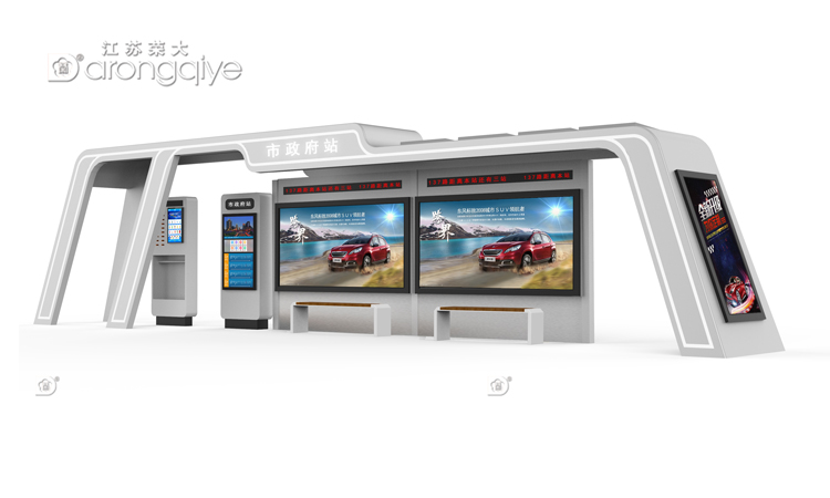 公交車站候車亭設計,讓等車成為舒適體驗