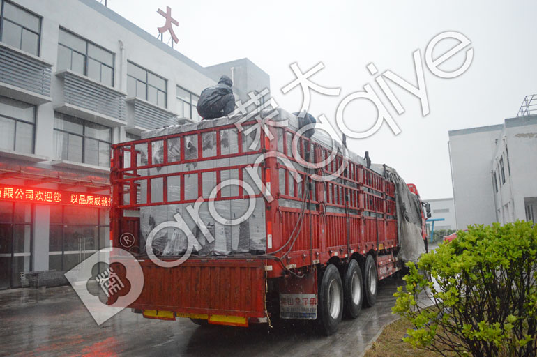 陜西省公交候車亭發貨圖二